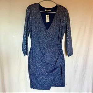 ArdenB faux wrap bodycon cocktail dress